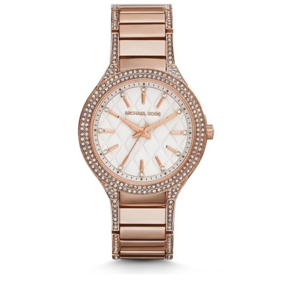 Michael Kors Jewelry | Michael Kors Kerry Diamond Dial Rose Watch |